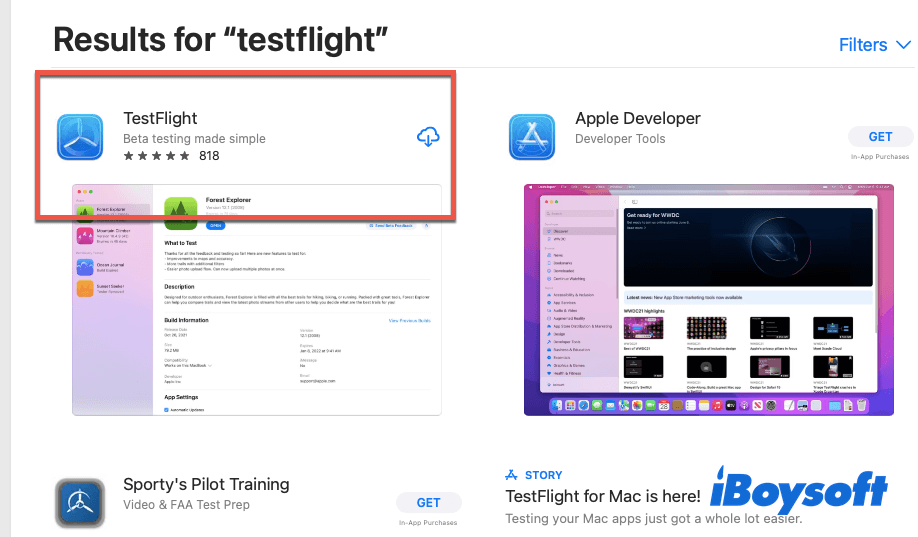 install testflight from App Store